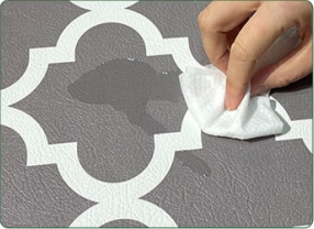 Alfombra de cocina fácil de limpiar