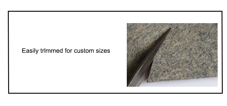 Felt Carpet Underlay 详情 4 alfombra