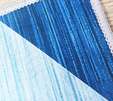 Primer plano de la superficie de la alfombra del salón