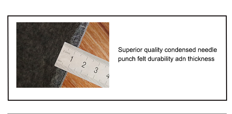 Felt Carpet Underlay 详情 3 Cubra de alfombra de fieltro 详情 3 Cubra de