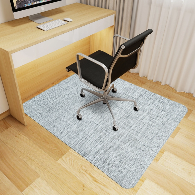 Tapete para silla Teslin de alta resistencia: protege el piso y reduce el ruido en áreas de alta frecuencia