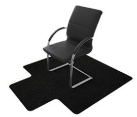 Selecci&oacute;n de colores para cojines de silla a rayas.