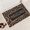 Bienvenido para felpudo, Family Four Seasons Decoración de interruptor de bajo grado de alfombra de alfombra, alfombra de piso interior y exterior 40*60 cm