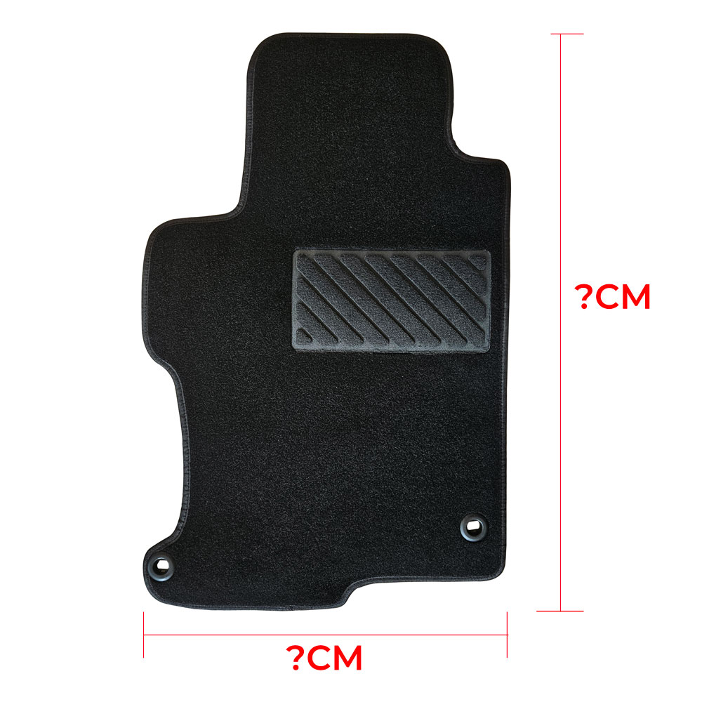 Esteras de piso de coche de bricolaje