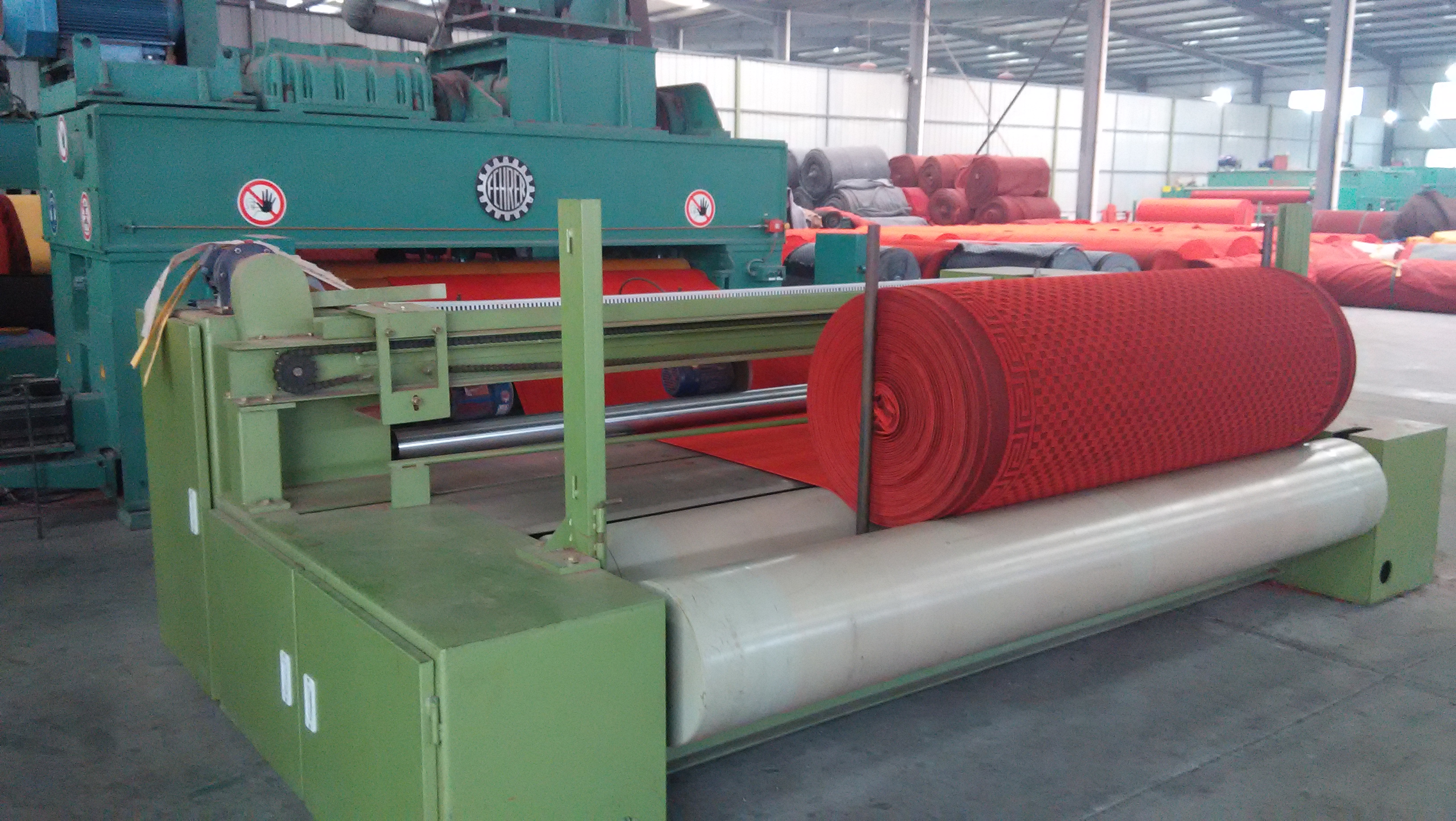 Dibujo de producci&oacute;n de alfombras.