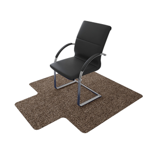 Alfombra de oficina Cojín para silla Cojín para silla de alfombra resistente Protección de PVC Cojín para asiento antideslizante 