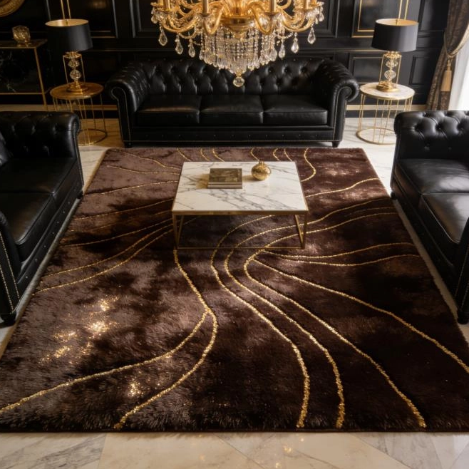 Alfombra de felpa: cómo lo fabricado en China teje la suave tierra de los sueños de los muebles para el hogar globales con el toque definitivo