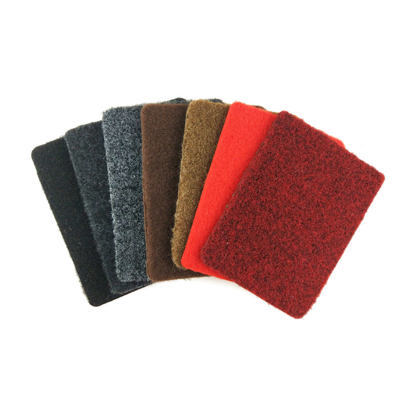 Rollo de alfombra de terciopelo de coche colorido fácil de limpiar e impermeable, rollo de alfombra de coche de pvc