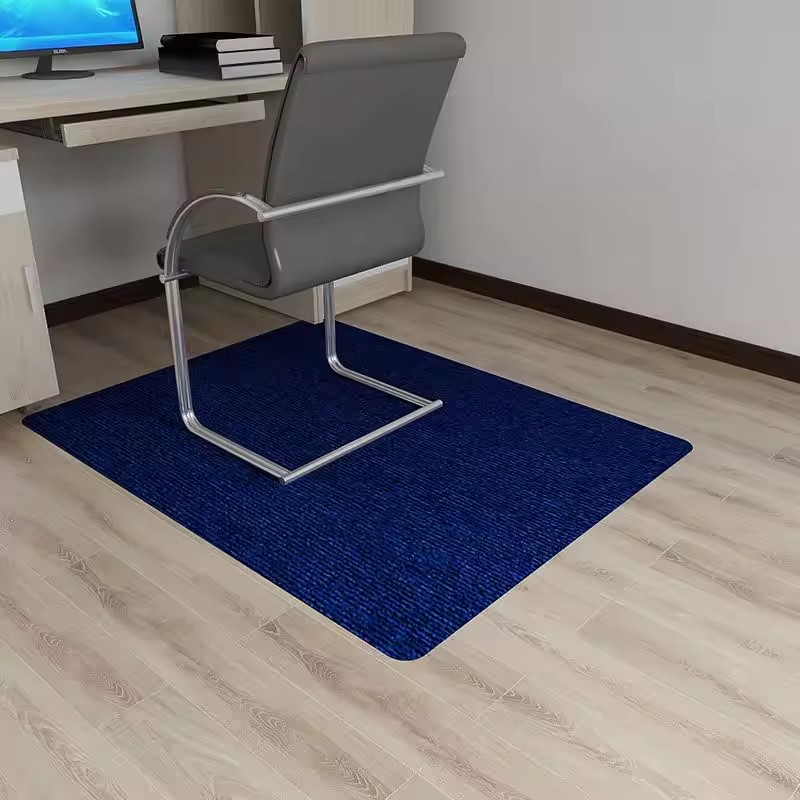 Alfombrilla para silla de oficina para suelos de madera - Alfombrilla para silla con ruedas de plástico - Alfombrilla para silla con ruedas de plástico para el trabajo, el hogar y el juego Alfombrilla para silla de oficina