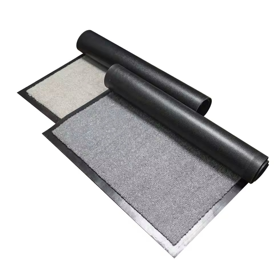 Alfombra de entrada para el interior: alfombra de puerta de microfibra súper absorbente y lavable