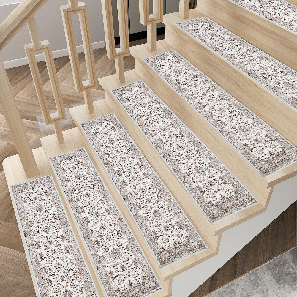 Peldaños de escalera antideslizantes Donier | Tapetes de protección para escaleras para uso doméstico y comercial