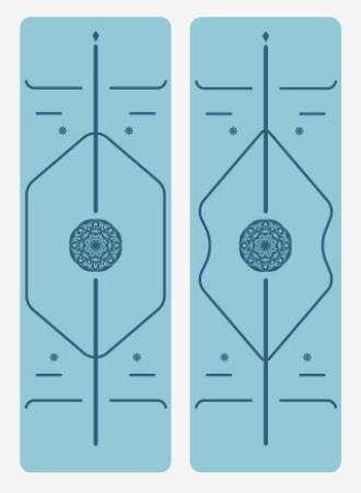 Esterillas de yoga disponibles en varios colores.