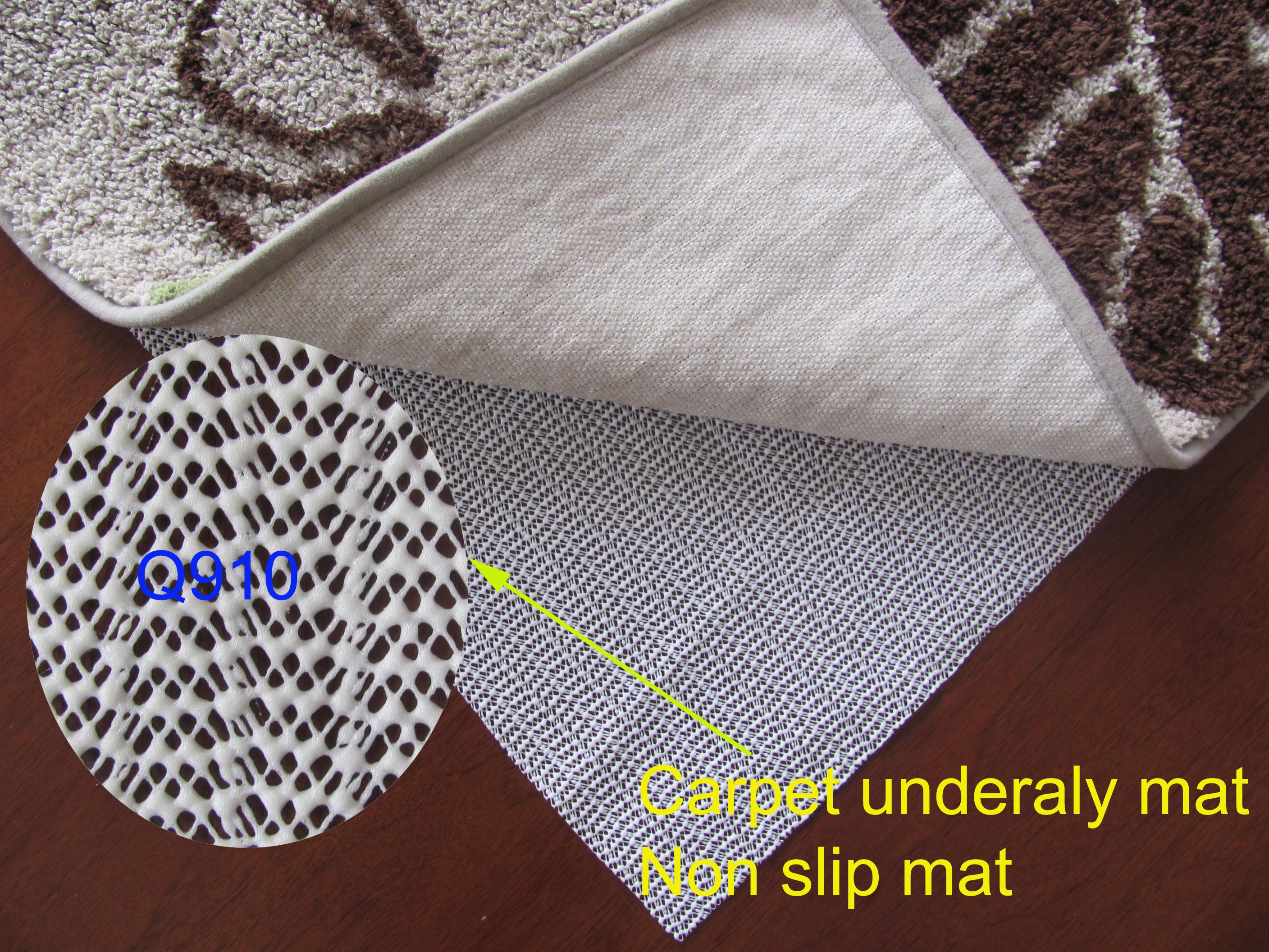Cojín para evitar que la alfombra se deslice, almohadilla de PVC para alfombras