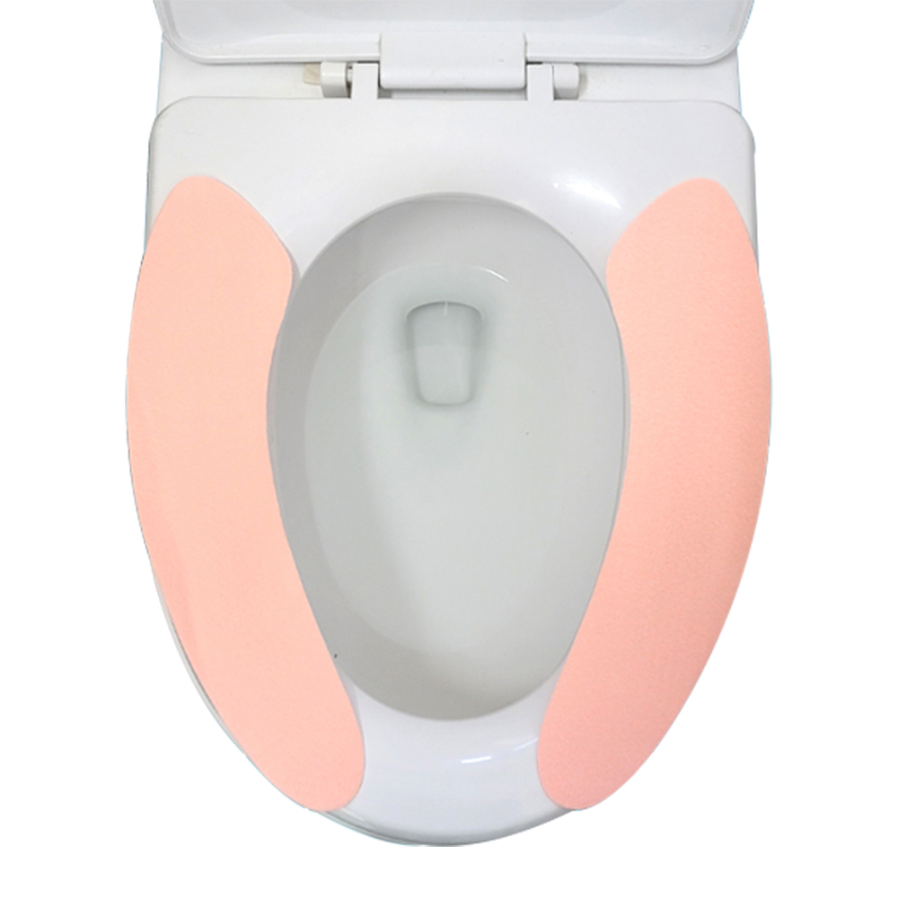 Cubierta de asiento de inodoro Baño Cojines de asiento de inodoro lavables elásticos suaves y gruesos son fáciles de instalar y limpiar Toliet Mat