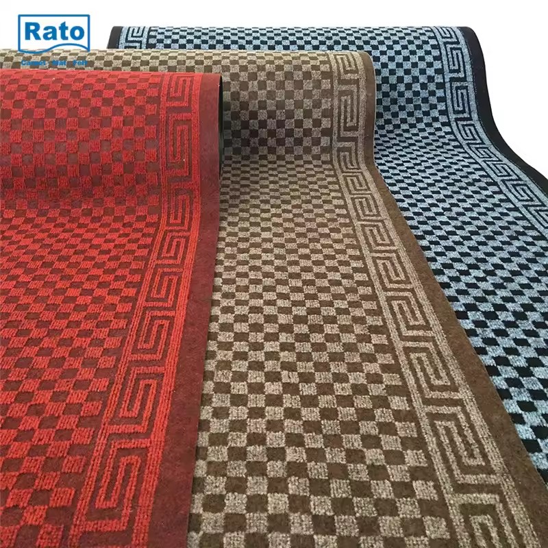 Buen rollo de alfombra Jacquard impermeable, encuentre detalles completos sobre - Shandong Rato Carpet Co., Ltd. 