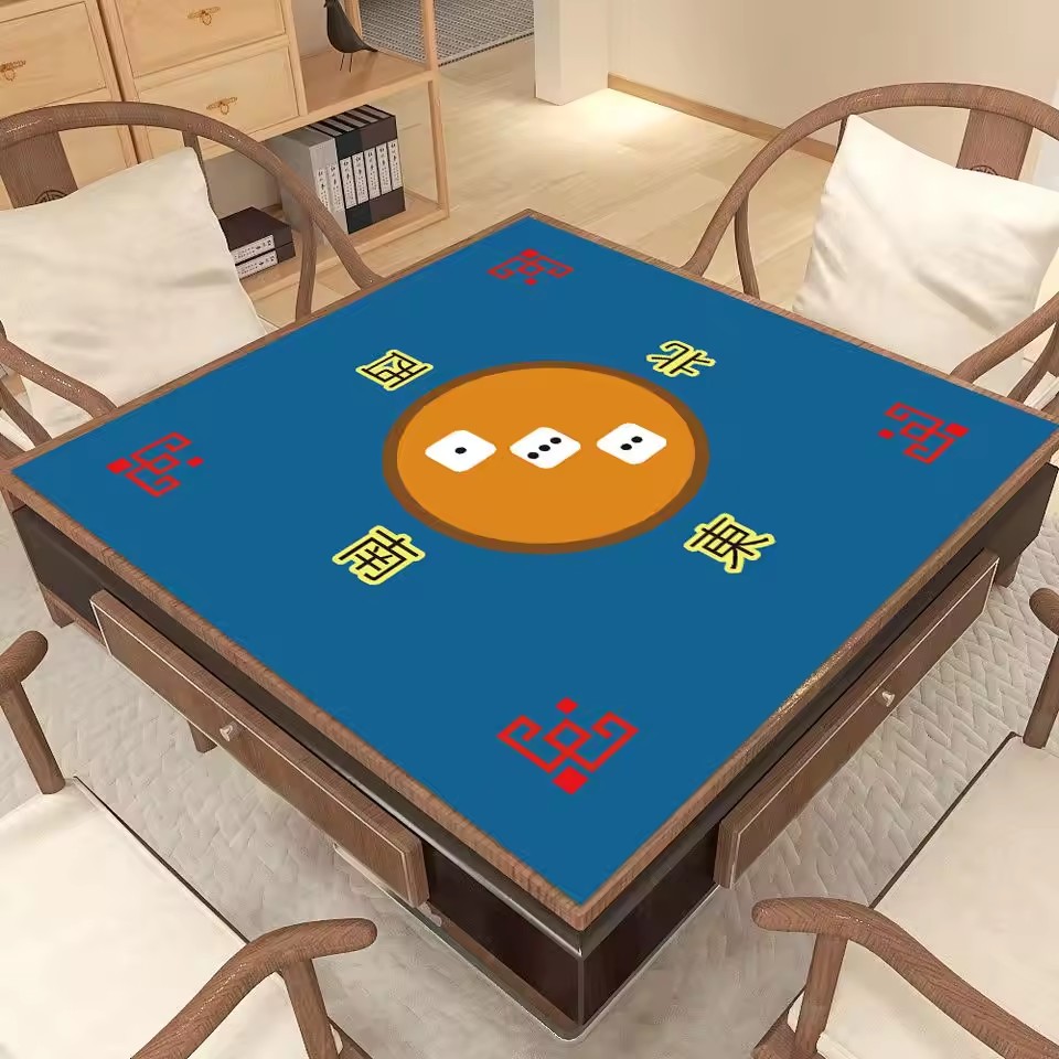 Cubierta de mesa de juego: estera no deslizante de mahjong/póker/mesa