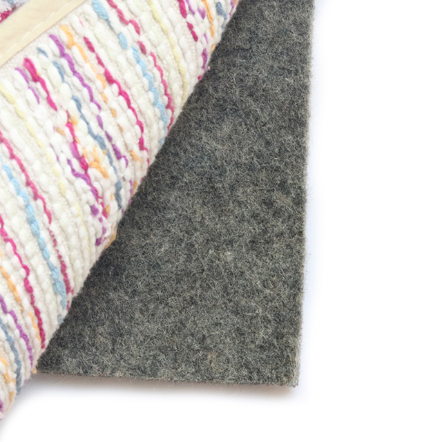 Almohadilla de alfombra antideslizante de goma de fieltro
