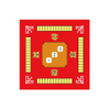 Cubierta de mesa de juego: estera no deslizante de mahjong/póker/mesa