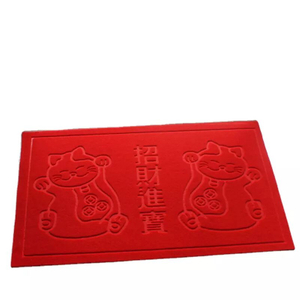 Felpudo con relieve cepillado Rato | Proveedor mayorista de alfombras de entrada de lujo personalizadas