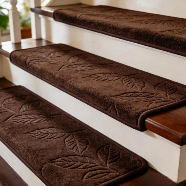 Tapete de escalera con flores prensadas: una innovadora fusión de seguridad antideslizante y estética del hogar, que abre un nuevo océano azul para el crecimiento de los distribuidores