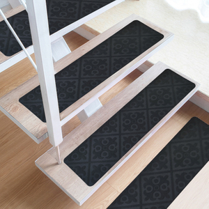 La estera grabada en relieve de la escalera del modelo es aplicable al piso adhesivo de la oficina del hotel familiar