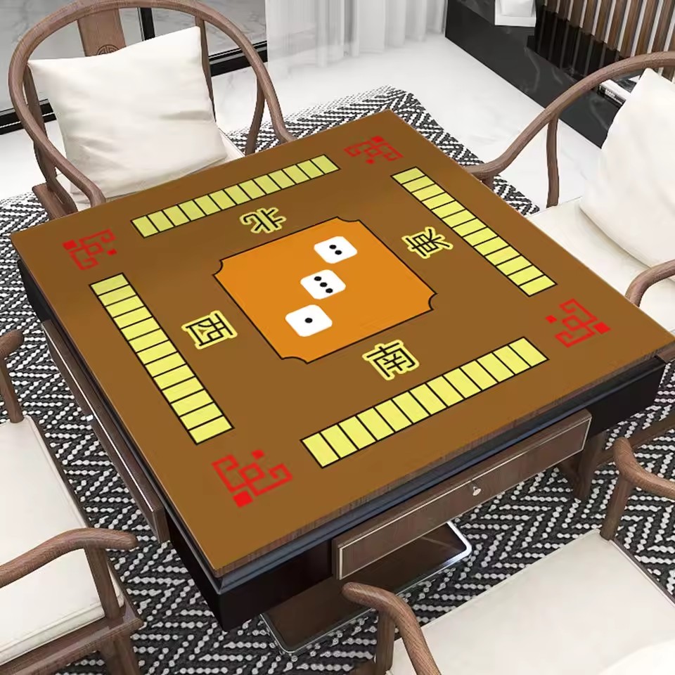 Cubierta de mesa de juego: estera no deslizante de mahjong/póker/mesa