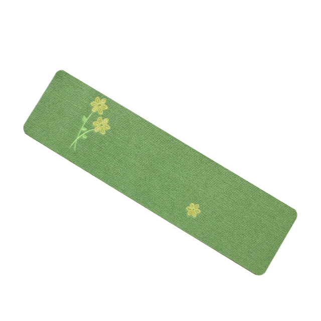 Alfombra de escalera antideslizante de rayas finas (bordada) alfombra de escalera personalizable