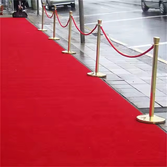 Rojo Runner para eventos, no Slip Red Aisle Rugw Rug para Decoraciones de Bodas y Eventos Especiales de Fiesta