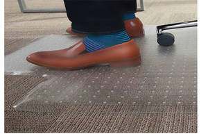 Cojín de silla de PVC suelo de protección impermeable adecuado para oficina