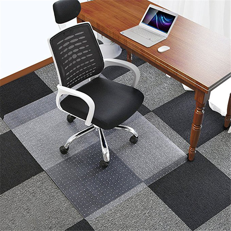 Piso de protección impermeable de colchón de silla de PVC adecuado para oficina